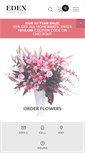 Mobile Screenshot of edenfloraldesign.com.au